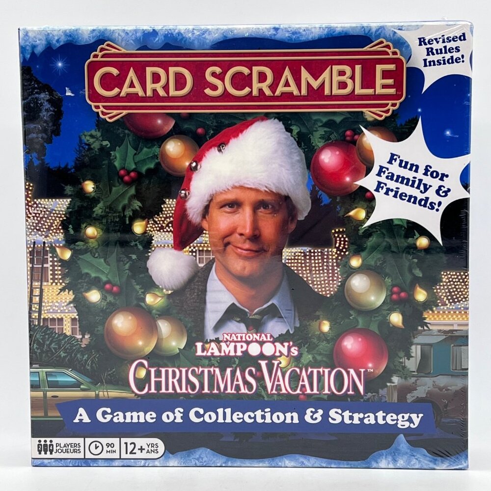 National Lampoons Christmas Vacation Card Scramble Game Collection Strategy NEW
